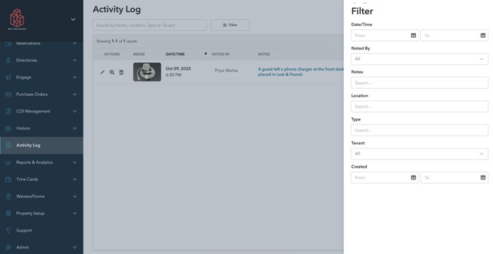 Activity Log · figure 3