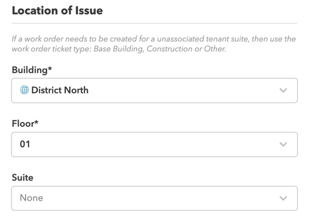 Submitting a Work Order · figure 2